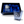 Load image into Gallery viewer, Black giftbox with blue satin insert 2 glasses with pewter metal embellishment
