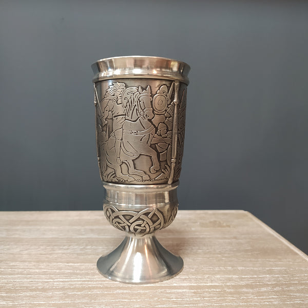 Mullingar Pewter Exclusive - Irish Legends Pewter Goblet