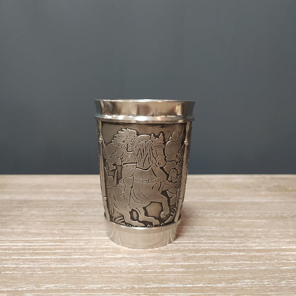 Mullingar Pewter silver colour pewter beaker