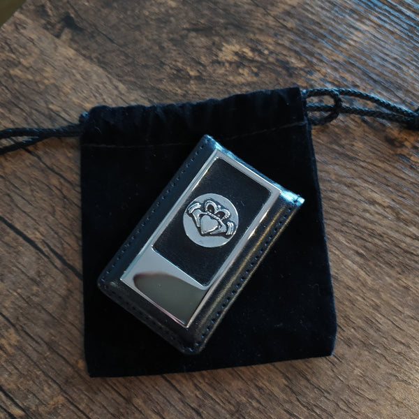 Magnetic Leather & Pewter Money Clip Collection
