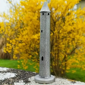 Round towers are icons of Irish monastic past.
