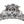 Load image into Gallery viewer, CELTIC DRAGON HAIR CLASP MADE OF SILVER FINISHED PEWTER METAL. The dragon heads and sneak like creatures are similar to those seen in the Book of Kells