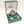 Load image into Gallery viewer, Mechanical pocket watche with claddagh motif and matching cufflinks Presented in a green Mullingar Pewter Gift box