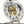 Load image into Gallery viewer, GENTS MECHANICAL POCKET WATCH FOR MAN IN YOUR LIFE PEWTER SILVER finish and face detail.