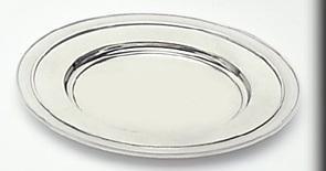 PATEN 5 INCH, all plain and great to engrave on This is the perfect paten for our medium chalice. pewter silverware polished finish. Handmade in Ireland