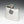 Load image into Gallery viewer, 5OZ WHISKEY FLASK made of stainless steel and has a safety cap on top. the flask is hip shaped and 3" tall. Made in Ireland by Mullingar Pewter