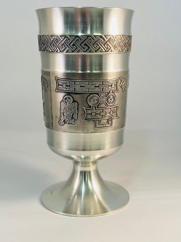 Set of 4 Book of Kells Water Goblets