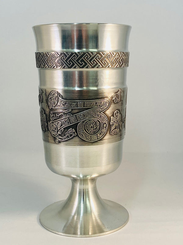 Set of 4 Book of Kells Water Goblets