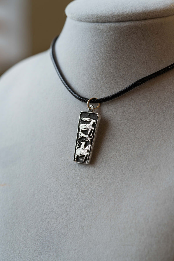 Bealin Cross Hunt Pendant Necklace