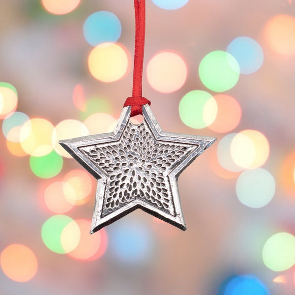 Mullingar Pewter Christmas Tree Decoration - Traditional Collection
