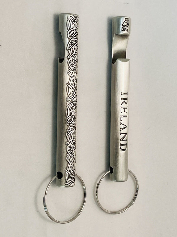 CELTIC IRELAND BOTTLE OPENER pewter metal in silver finish  IRELAND. With added strenght this is a great little thank you gift and fits great in the pocket. 3" long