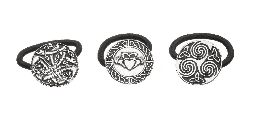Elegant Pewter Hair Baubles for Chic Accessory Style