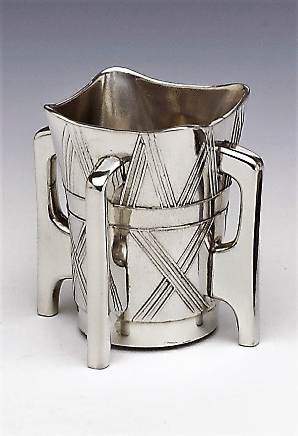 METHER, FRIENDSHIP CUP. MC'CARTHY CUP MADE OF PEWTER METAL WITH SILVER FINISH. The original Mether is made of wood and can be seen in Irelands National Museum.