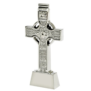 Muiredach high cross is 7" tall and a replica of  the original high cross in Monasterboise, Co. Louth