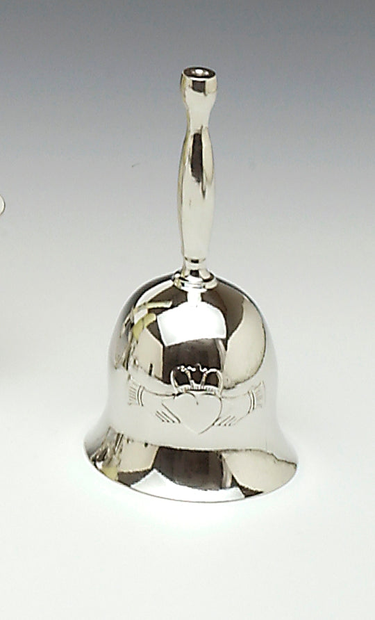 Mullingar Pewter Irish Claddagh Wedding Bell.